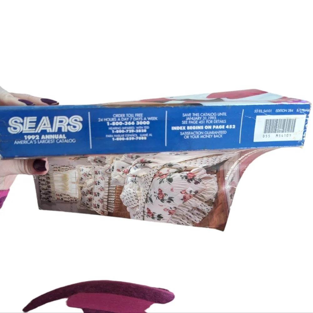 Vintage Sears 1992 Annual Catalog